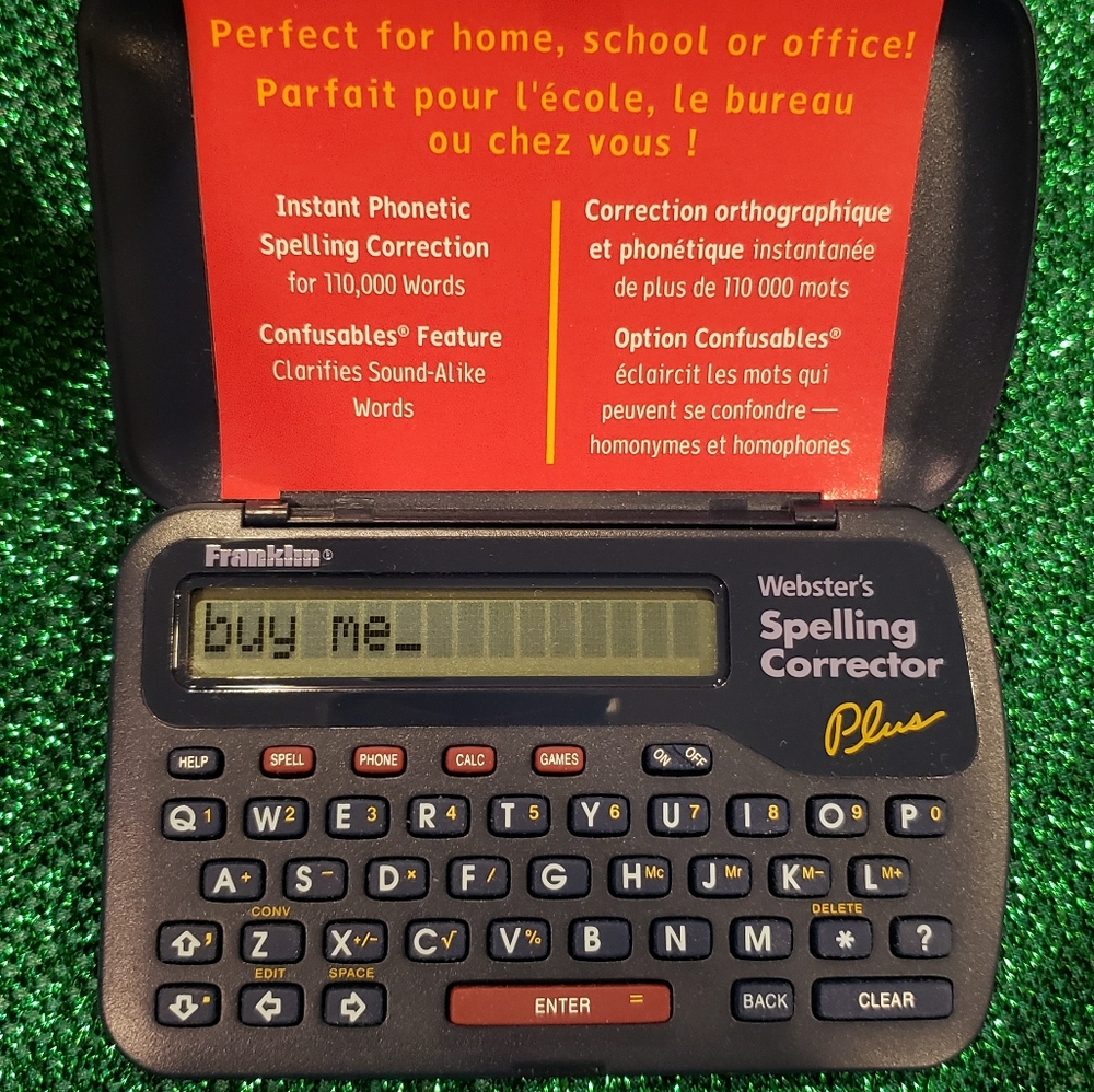 Franklin NCS-101 Webster's Spelling Corrector Plus